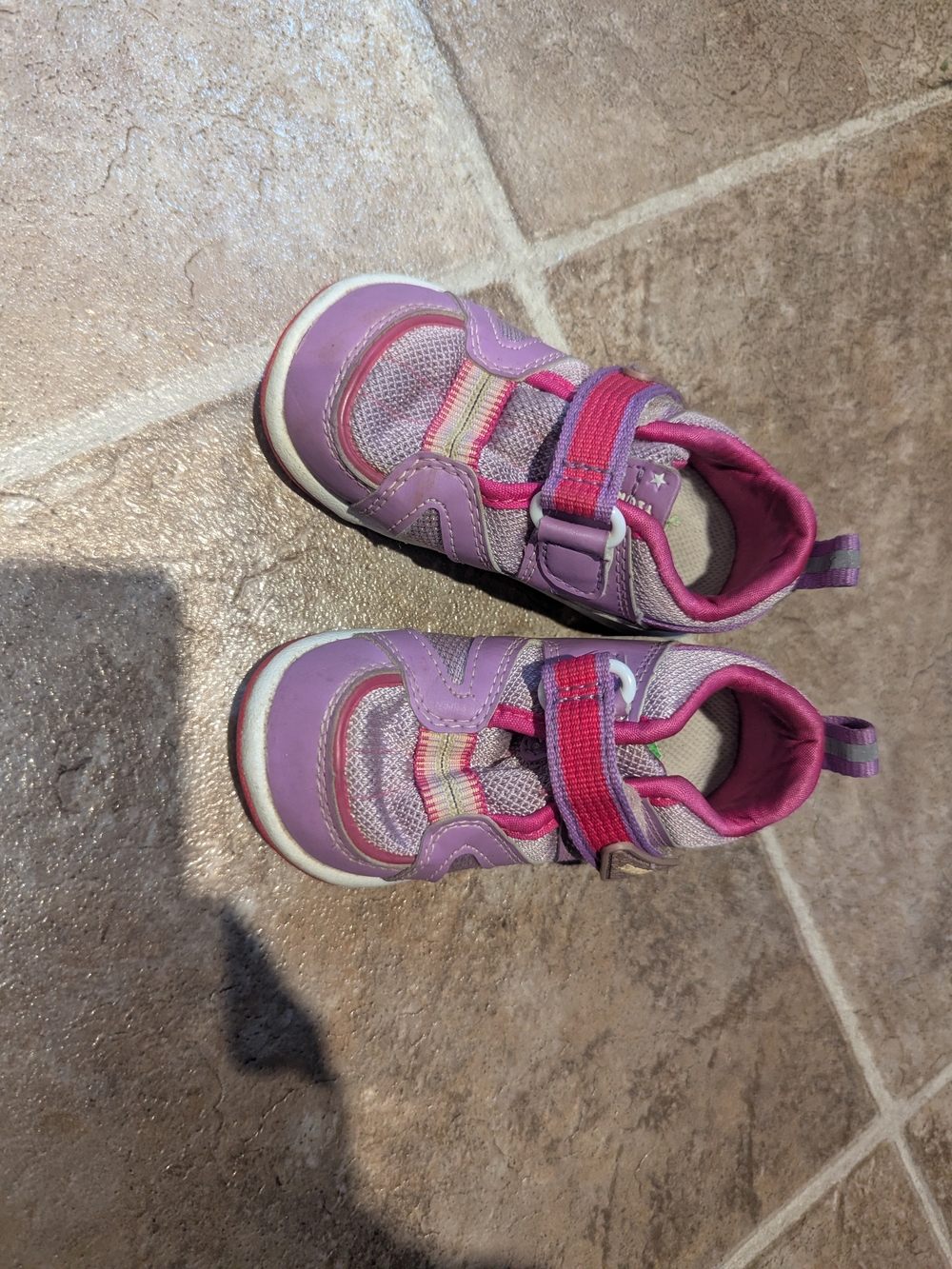 Tsukihoshi Maru Baby 03 Purple Pink Toddler Sneakers Size 5